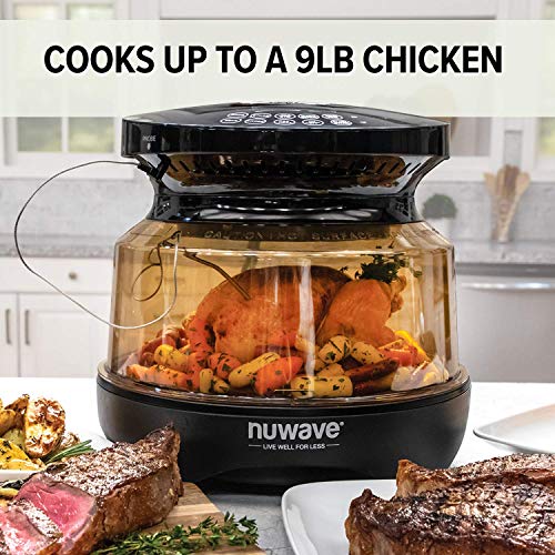 Nuwave Primo Grill Oven PFAS Free Countertop Oven with Convection Top & Grill Bottom, Smart Thermometer, Perfect for Cooking Frozen or Fresh with Surround Heat for Flawless Results - Image 6