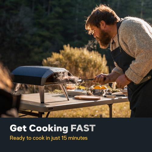 Ooni Koda 12 Gas Pizza Oven – 28mbar Propane Outdoor Portable Oven For Fire and Stonebaked 12 Inch Pizzas in 60 Seconds, With Gas Hose & Regulator - Image 7