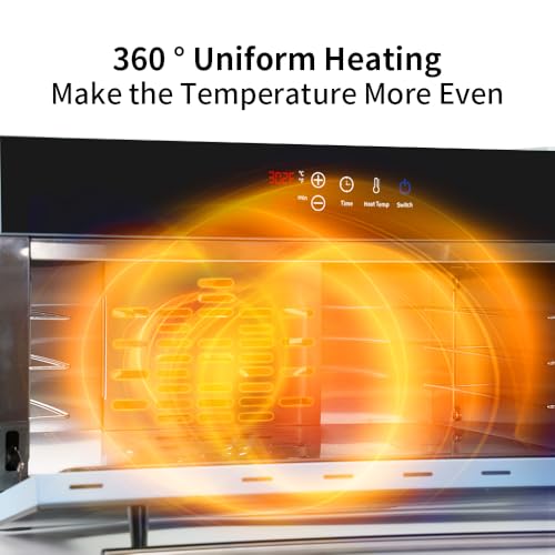 PYD Life DTF Oven Dryer A3 A4 3 Layers 1450 W 120 V Light Blue for DTF Heat Transfer Film Sheets,DTF Curing Oven 11.8" x 17.7" for Bulk DTF Films Dryer - Image 5