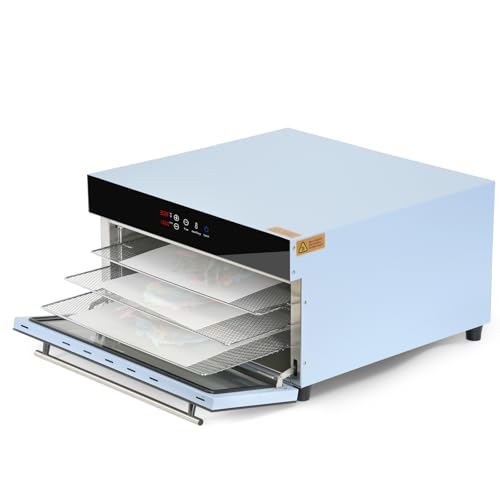 PYD Life DTF Oven Dryer A3 A4 3 Layers 1450 W 120 V Light Blue for DTF Heat Transfer Film Sheets,DTF Curing Oven 11.8" x 17.7" for Bulk DTF Films Dryer