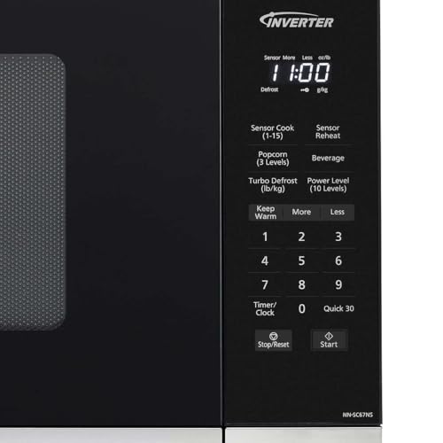 Panasonic 1.3 cu. ft. Inverter Microwave, 1200W - NN-SC67NS - Image 5