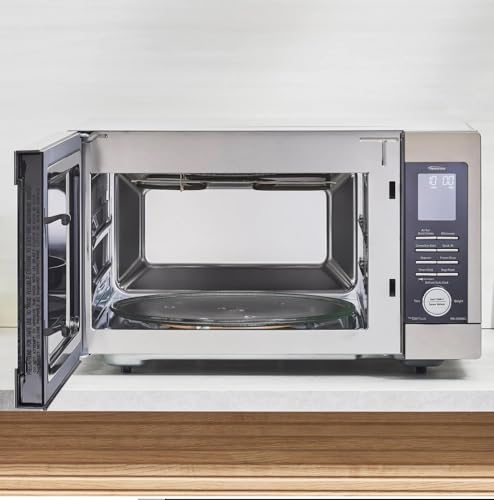 Panasonic NN-CD66NS 1.3 Cu. Ft. HomeMADE Countertop Inverter Microwave Multi-Oven Great for Pizza - Image 7
