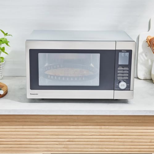 Panasonic NN-CD66NS 1.3 Cu. Ft. HomeMADE Countertop Inverter Microwave Multi-Oven Great for Pizza - Image 8