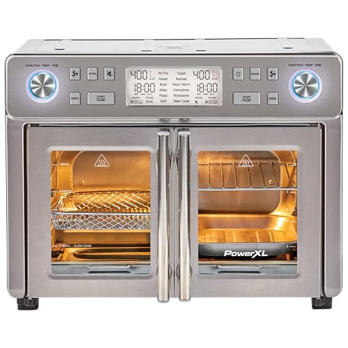 PowerXL Duplex SmartSynx Dual Zone 25-Quart Toaster Oven - Image 3