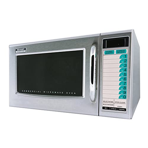 Sharp Medium-Duty Commercial Microwave Oven (15-0427) Category: Microwaves, R-21LTF - Image 4