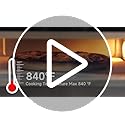 Upgraded Pizza Oven Heats up to 840°F Makes 12 Inch Pizzas in 90 Seconds Countertop Electric Pizza Maker with 6 Touchscreen Presets Pizza Stone & Peel Included - Stainless Steel - Image 8