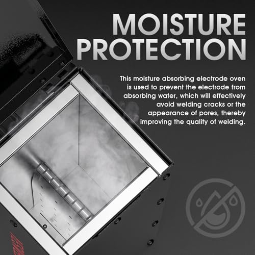 YESWELDER 15lb Portable Welding Rod Oven 110V, Temperature Controlled 85-300°F, 15 Inch Rods Fit, Electrode Oven for STICK Electrodes - Image 4