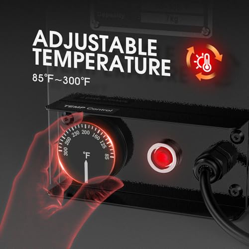 YESWELDER 15lb Portable Welding Rod Oven 110V, Temperature Controlled 85-300°F, 15 Inch Rods Fit, Electrode Oven for STICK Electrodes - Image 5