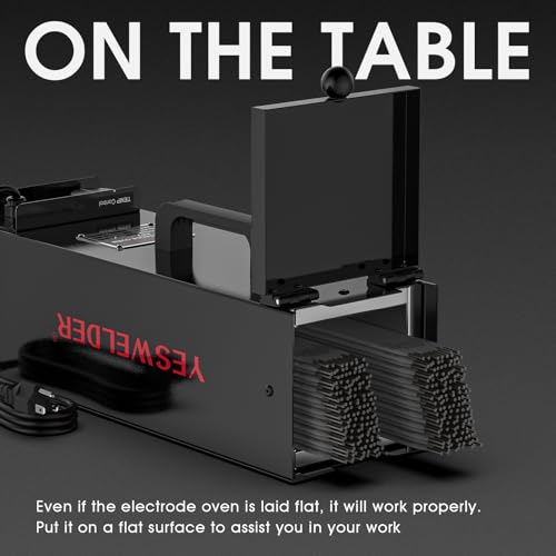 YESWELDER 15lb Portable Welding Rod Oven 110V, Temperature Controlled 85-300°F, 15 Inch Rods Fit, Electrode Oven for STICK Electrodes - Image 6