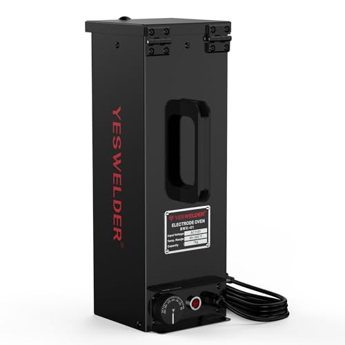 YESWELDER 15lb Portable Welding Rod Oven 110V, Temperature Controlled 85-300°F, 15 Inch Rods Fit, Electrode Oven for STICK Electrodes