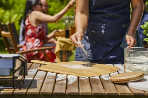 ooni 16” Bamboo Pizza Peel – Wooden Pizza Peel 16 Inch, Pizza Spatula Paddle, Pizza Cutting Board, Wood Pizza Turning Peel, Pizza Oven Accessories, Pizza Tools, Pizza Peel Wood, Pizza Board - Image 5