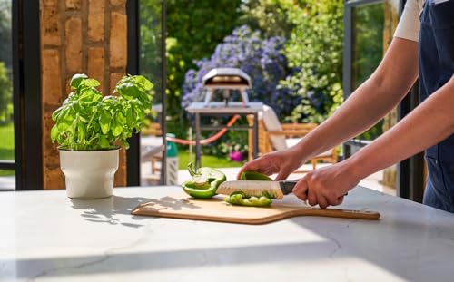 ooni 16” Bamboo Pizza Peel – Wooden Pizza Peel 16 Inch, Pizza Spatula Paddle, Pizza Cutting Board, Wood Pizza Turning Peel, Pizza Oven Accessories, Pizza Tools, Pizza Peel Wood, Pizza Board - Image 7